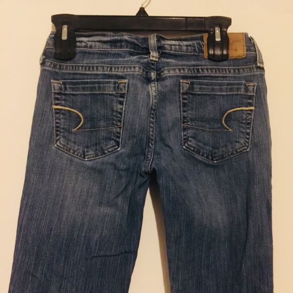 American Eagle Jeans Size 2 Regular Medium Dark - Picture 3 of 8